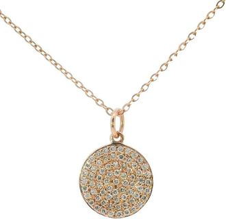 Nephora 14K Rose Gold 0.35 Ct. Tw. Diamond Pendant