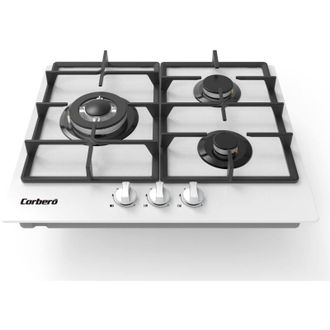 Corbero Encimera Corbero Cpcgm3f3122w 3f Butano Blanca