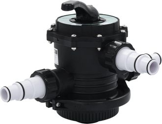 vidaXL Valvula Multipuerto Para Filtro De Arena Abs 1,5 6 V&iacute;as Vidaxl