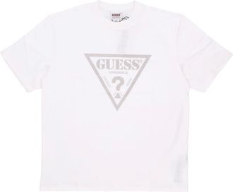 Guess Hombre, Camisetas, Blanco, Talla: XL