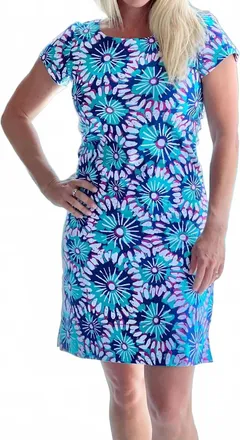 Hatley Nellie Mini Dress In Sundial Mandala