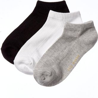 Ted Baker Set Of 3 Low Cut Sock