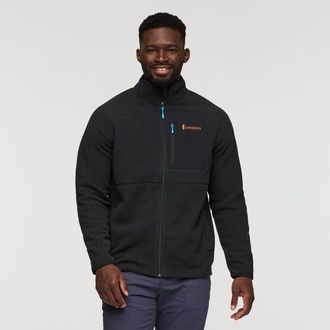 Cotopaxi Abrazo Fleece Full-Zip Jacket - Mens in Cotopaxi Black at Nordstrom, Size Xxx-Large