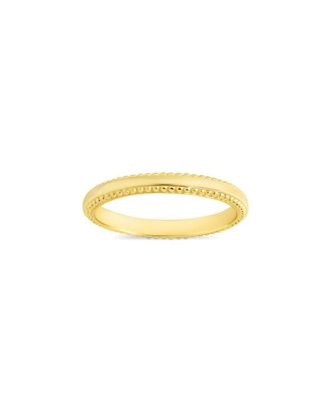 Sterling Forever 14K Over Silver Kayden Thin Textured Ring
