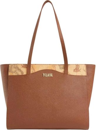 Alviero Martini 1A Classe Digital City Shopping Tas - Dames - Shoppers - Bruin - ONE Size - Nylon - Tassen
