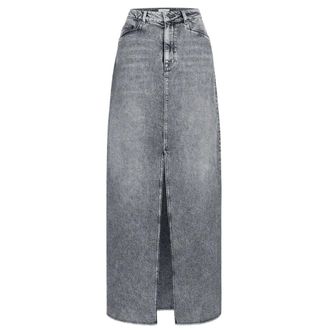 Dante6 Dames, Rokken, Grijs, Maat: M Denim
