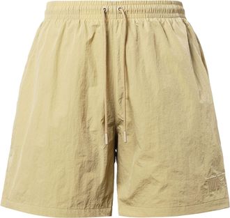 Nike Mens Nike NAI-KE Cha Nai-Ke Cha Series Solid Color Breathable Lacing Straight Shorts Apricot Brown DV6194-297