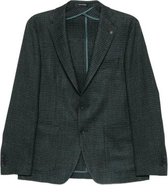 Tagliatore Blazers, male, Green, Size: M Montecarlo Jacket