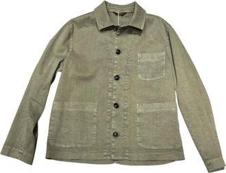 Circolo 1901 Panama Jas Cn 5326 - Heren - Zomerjassen - Groen - 2XL - Katoen - Jassen