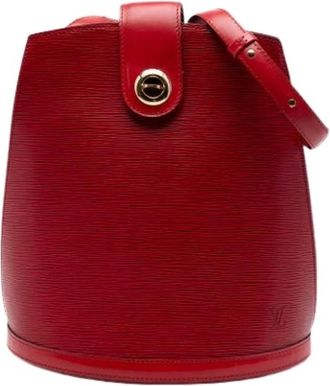 Louis Vuitton Pre-owned Cluny Bucket Bag - Pre-owned - Mujer - Rojo - ONE SIZE