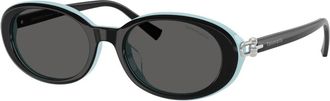 Tiffany & Co. Sunglasses, unisex, Black, Size: 54 MM Sunglasses