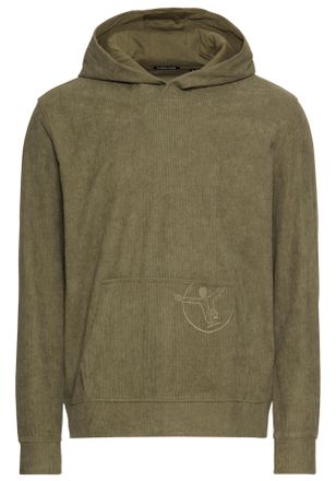 Chiemsee Kapuzensweatshirt CHIEMSEE DUSTY OLIVE, Herren, Gr. S, gr&uuml;n (dusty olive), Cord, Obermaterial: 100% Polyester, Rippb&uuml;ndchen, Sweatshirts Kapuzensweats