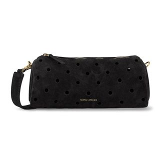 Manu Atelier Mini Cylinder Crossbody Bag - female - Manu Atelier - Mini Bags - Black - ONE SIZE - Bags