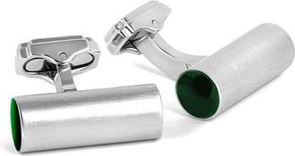 Thompson Green Enamel Cylinder Cuff Links at Nordstrom
