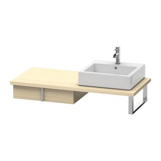 Duravit Duravit Vero Neceser Para Consola, 6569, 1 Caj&oacute;n, 600 Mm, Color (frente/cuerpo): Roble Mediterr&aacute;neo Chapa De Madera Aut&eacute;ntica - Ve656907171
