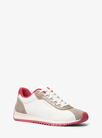 Michael Kors Rhodes Mixed-Media Trainer
