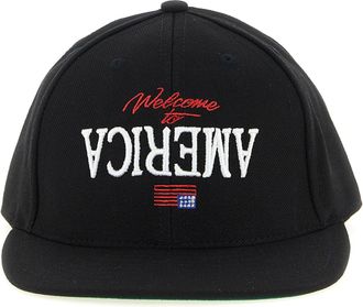 Willy Chavarria Mens Welcome To America Cap