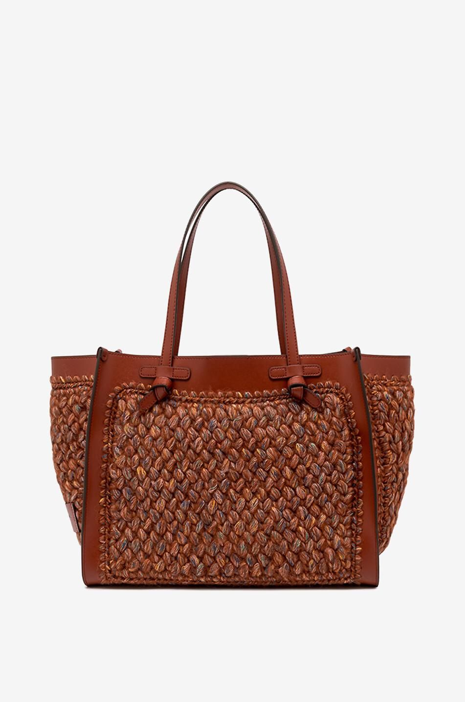 Gianni Chiarini Flecht-Shopper Marcella Damen Dunkelorange