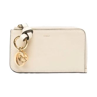 Chlo&eacute; Wallets & Cardholders, female, Beige, Size: ONE SIZE Large Alphabet Wallet