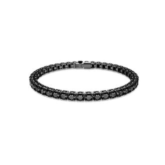 Swarovski Matrix Tennis Armband Unisex Zwart 5664154 - unisex - Armbanden - Zwart - ONE Size - Accessoires