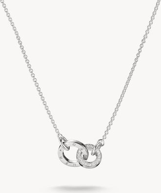 Thomas Sabo catenina con zirconi bianchi in argento, bianco