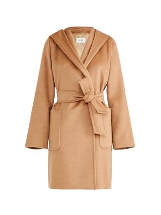 Max Mara Rialto kameelwollen manteljas