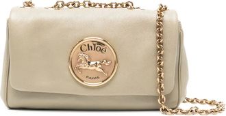 Chloé Borsa a tracolla Heritage con catena - Toni neutri