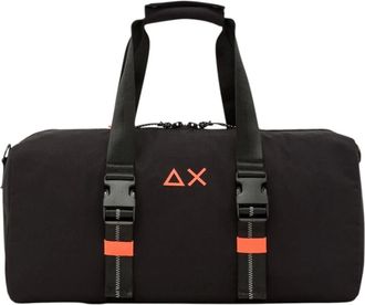 Sun 68 Bolsa de Nailon con Logo - Bags - Hombre - Negro - ONE SIZE