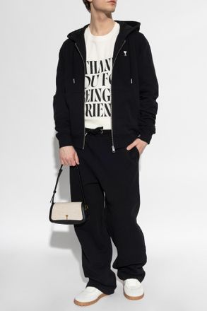 Ami Hoodie, Mens, Black