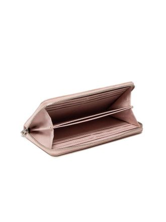 Calvin Klein Womens Wallet Peach Leather Bags