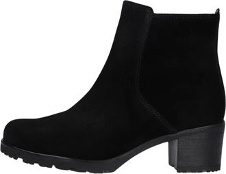 Gabor 8032.01 Enkellaarsjes - Dames - Laarzen met Hak - Zwart - 38 EU - Su&egrave;de - Schoenen