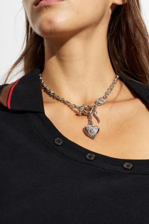Vivienne Westwood Della Necklace, Womens, Silver