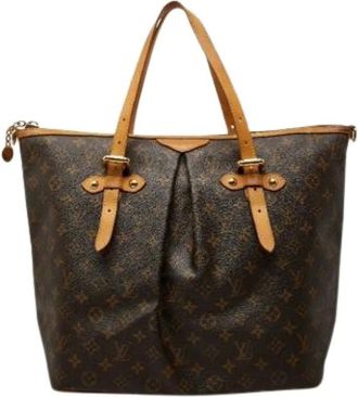Louis Vuitton Pre-owned Tote Bags, female, Brown, Size: ONE SIZE Pre-owned Vintage Monogram Tote Bag