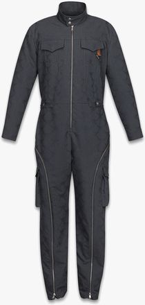 MCM Jumpsuit in Lauretos Wool Jacquard
