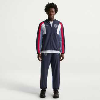 Nike England Energy Nike Mens Dri-FIT Soccer Woven Pants in Blue | IH1880-451
