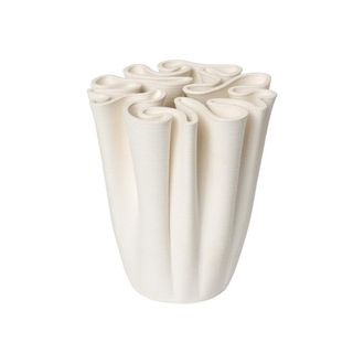 Ferm Living Dedali Vase, H 18 cm, off-white