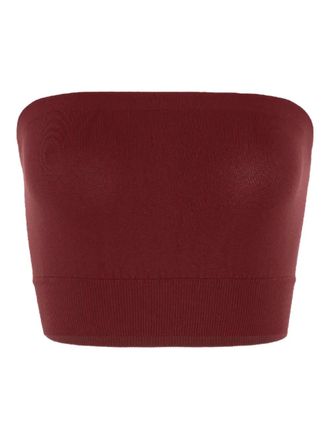 Wolford seamless strapless bandeau top - Red