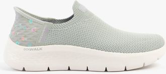 Skechers Go Walk Flex - Sunset Rose Womens Trainers Gray/lavender - Grey - Size UK 4.5