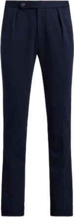 Polo Ralph Lauren Plooitjesbroek - Heren - Chinos - Blauw - W34 - Leer - Broeken