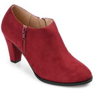 Journee Collection Women & apos;s Comfort Sanzi Medium and Wide Width Booties