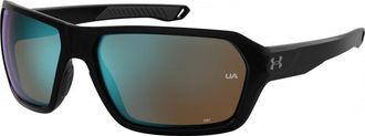 Under Armour Womens UA-RECON-807G4W1 UA RECON 64 807G4W1 Sunglasses - Black - One Size