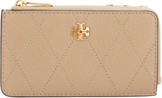 Tory Burch Portemonnees - Dames - Portefeuilles - Roze - ONE Size - Leer - Accessoires
