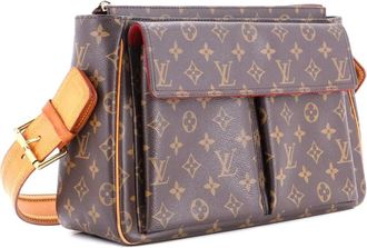 Louis Vuitton Viva Cite Handbag Monogram Canvas GM shoulder bag - Bruin
