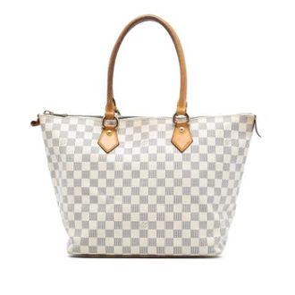 Louis Vuitton Pre-owned Tote Bags, female, White, Size: ONE SIZE Pre-owned Fabric totes