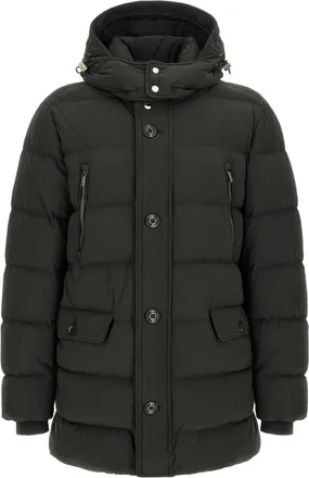 Moorer Dark Green Quilted Jacket