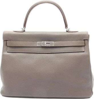 Hermès Borsa tote Kelly 35 2013 - Marrone