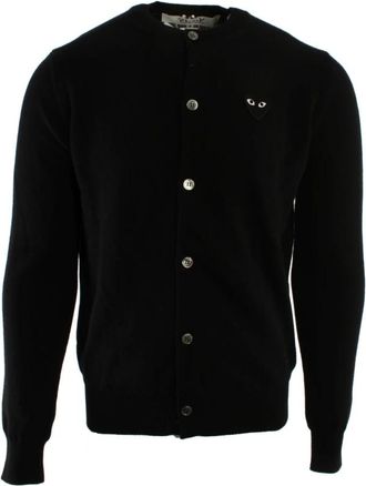 Comme Des Gar&ccedil;ons Play Vest Art AX-n 023 - Heren - Vesten - Zwart - M - Truien & Vesten