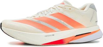 adidas Adizero Boston 13 Running Shoes Mens Shoes Off-White/Grey : 12.5 D - Medium, Rubber