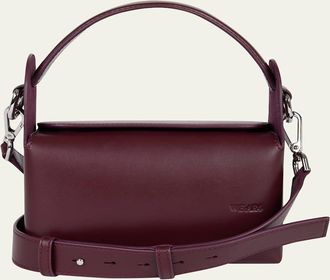 WE-AR4 The Pastry Box Leather Top-Handle Bag