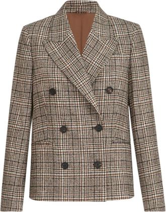Brunello Cucinelli Tailored Jacket - Dames - Blazers - Bruin - XS - Jassen